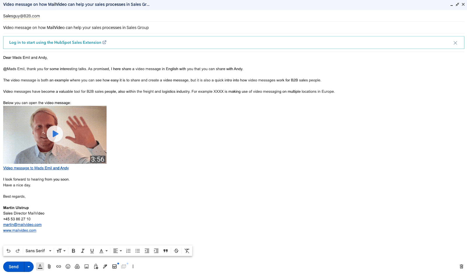 LinkedIn Video Thumbnail